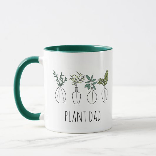 Plante Papa Café Mug (Gauche)
