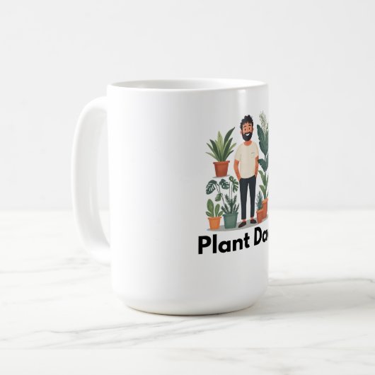 Plante Papa Mug (Devant gauche)