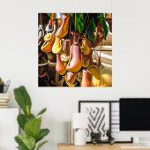 Plante Pitcher - Impression d'art en toile (Bureau à domicile)