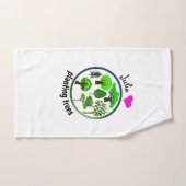 Plante plus d'arbres sur terre (Serviette à main)