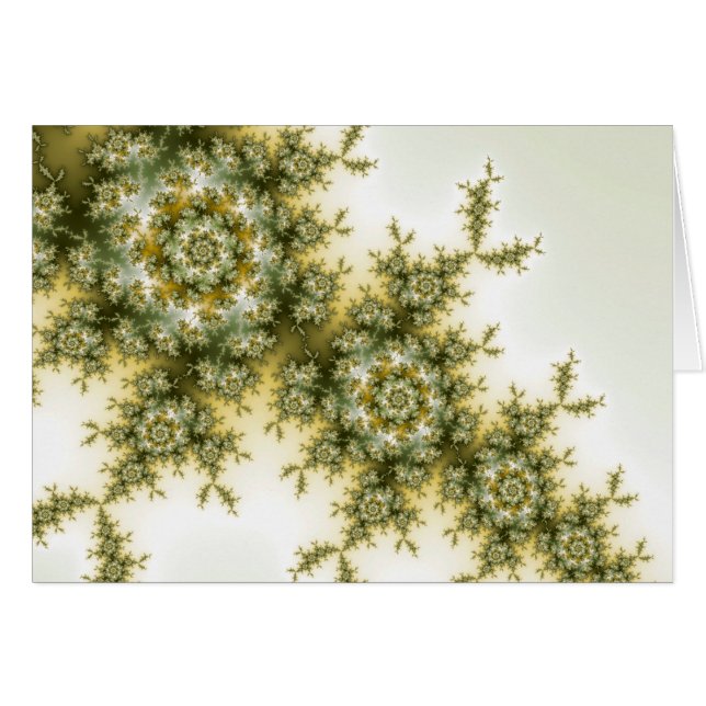 Plante sauvage - Mandelbrot Fractal Art (Devant horizontal)