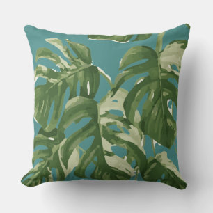 Plante tropical Monstera Coussin à lancer