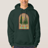 Plante un arbre, Save Planet, Sweat - shirt à capu (Devant)