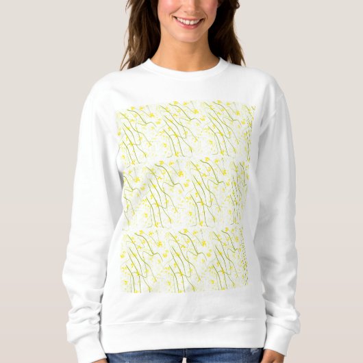 Plantée Sweatshirt vert (Devant)