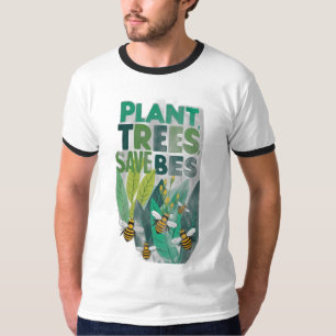 Planten, bijen redden t-shirt