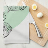 Planten bladeren theedoek (Quarter Fold)