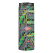 Planten Calathea Greenery Leaf Pattern Thermosbeker (Achterkant)