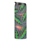 Planten Calathea Greenery Leaf Pattern Thermosbeker (Geroteerd rechts)