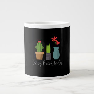 Planten - Crazy Plant Lady Extra Grote Beker