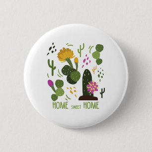 planten en bloemen 18 ronde button 5,7 cm