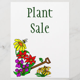Planten en Bloemen Aangepaste Flyer