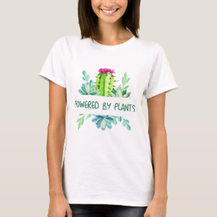 Planten en bloemen t-shirt