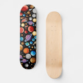 Planten en ruimteschepen skateboard (Voorkant)