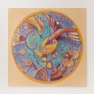 planten en vogels puzzel