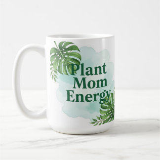 Planten energie mama natuur geïnspireerde koffiemo koffiemok