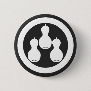 planten [Familiemensen] Ronde Button 5,7 Cm