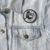 planten [Familiemensen] Ronde Button 5,7 Cm (In situ)