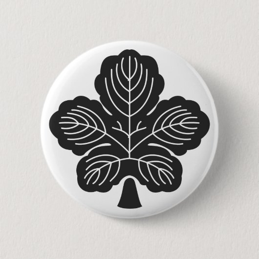 planten [Familiemensen] Ronde Button 5,7 Cm (Voorkant)