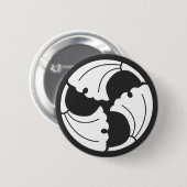 planten [Familiemensen] Ronde Button 5,7 Cm (Voorkant /achterkant)