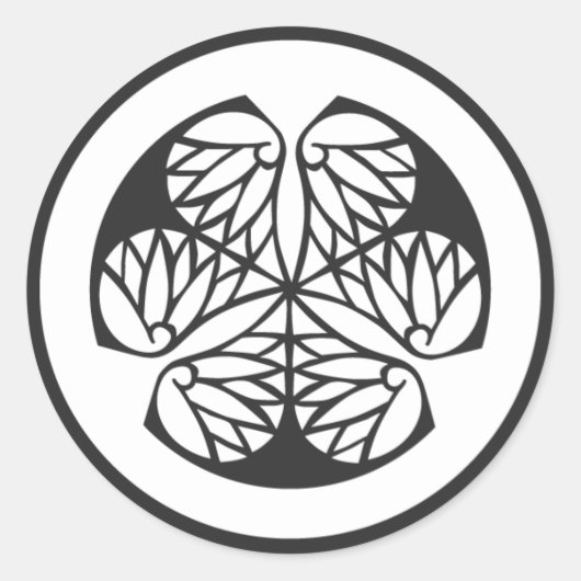 planten [Familiemensen] Ronde Sticker (Voorkant)