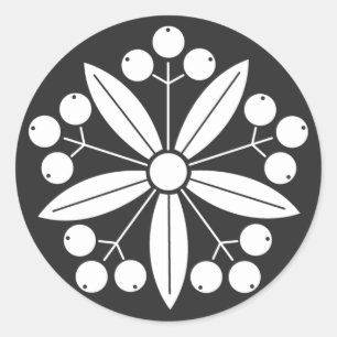 planten [Familiemensen] Ronde Sticker