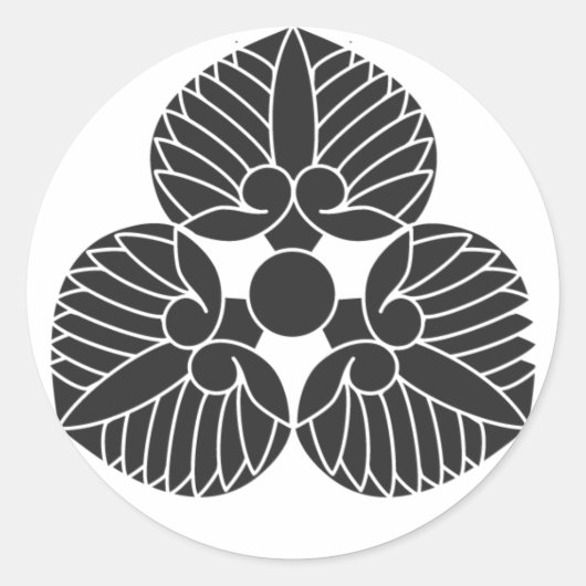 planten [Familiemensen] Ronde Sticker (Voorkant)