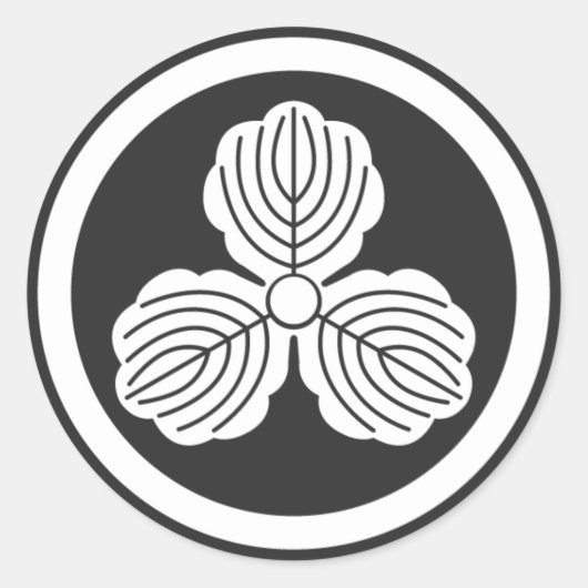 planten [Familiemensen] Ronde Sticker (Voorkant)