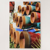 Planten, gekleurd legpuzzel (Verticaal)