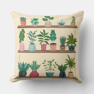 Planten Gelukkig Buitenkussen