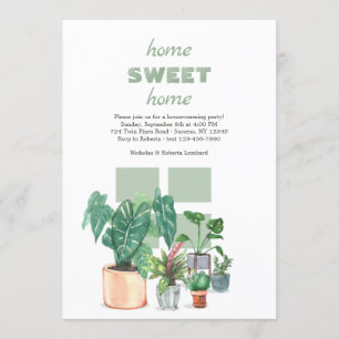 Planten Housewarming Kaart