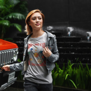 Planten in de galaxruimte t-shirt