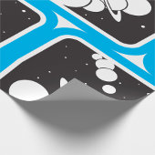 Planten in de ruimte cadeaupapier