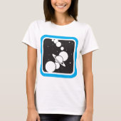 Planten in de ruimte t-shirt (Voorkant)