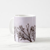 Planten in de Sneeuw  Klassieke Witte Mok (Voorkant links)