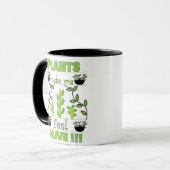 Planten maken dat ik me een levende Plant loop Mok (Voorkant links)