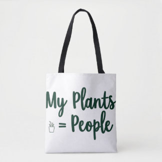 Planten = Mensen Draagtas