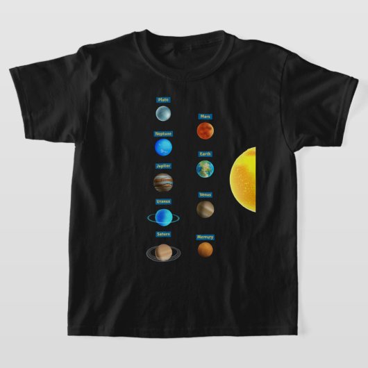 Planten met namen t-shirt (Laagn)