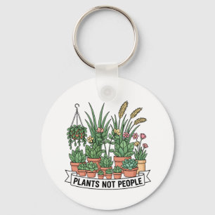 Planten Niet Mensen Grappige Introverte Tuinier Sleutelhanger