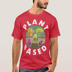 Planten op basis van gezonde eetgewoonten Groenten T-shirt