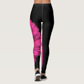 Planten op Pants Pink Daisy Leggings (Achterkant)