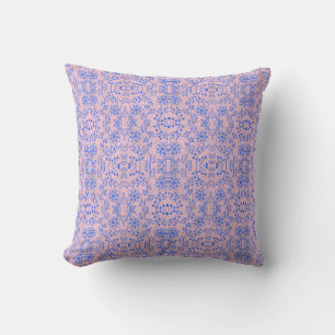 Planten patroon A08.b boho. lroze BG Kussen