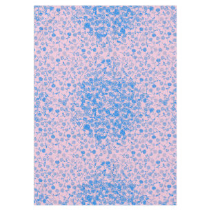 Planten patroon met rozen A05.b Roze BG Tafelkleed