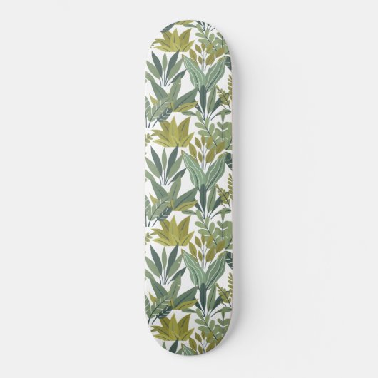 Planten patroon skateboard (Voorkant)