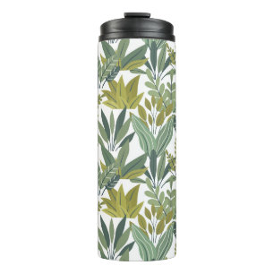 Planten patroon thermosbeker