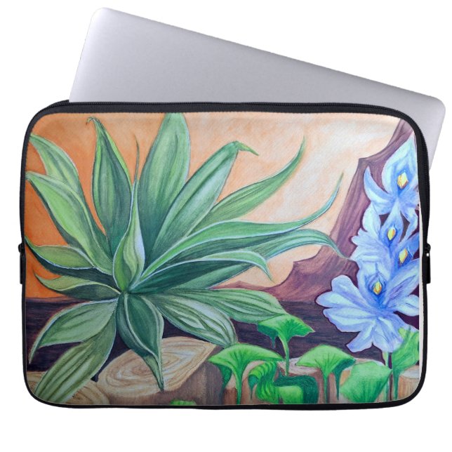 Planten Pond Party Laptop Sleeve (Voorkant)