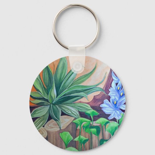 Planten Pond Party Sleutelhanger (Voorkant)