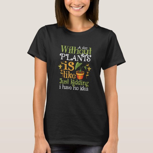 Planten Tuinbouw T-shirt (Voorkant)