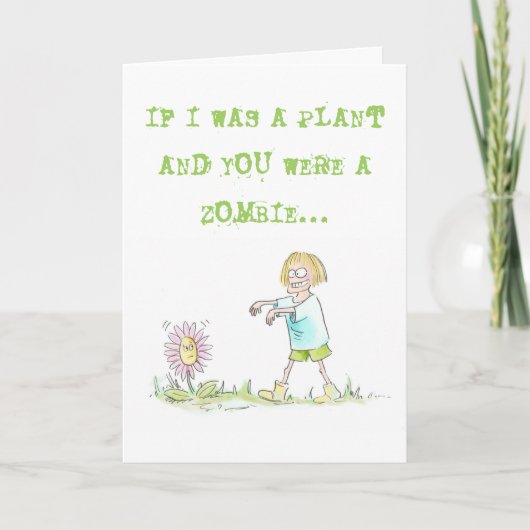 Planten v Zombies Kaart (Voorkant)