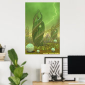 Planten van Cygnus IV Poster (Thuiskantoor)