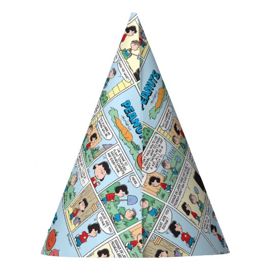 Planten van een moestuin feesthoedjes (Achterkant)